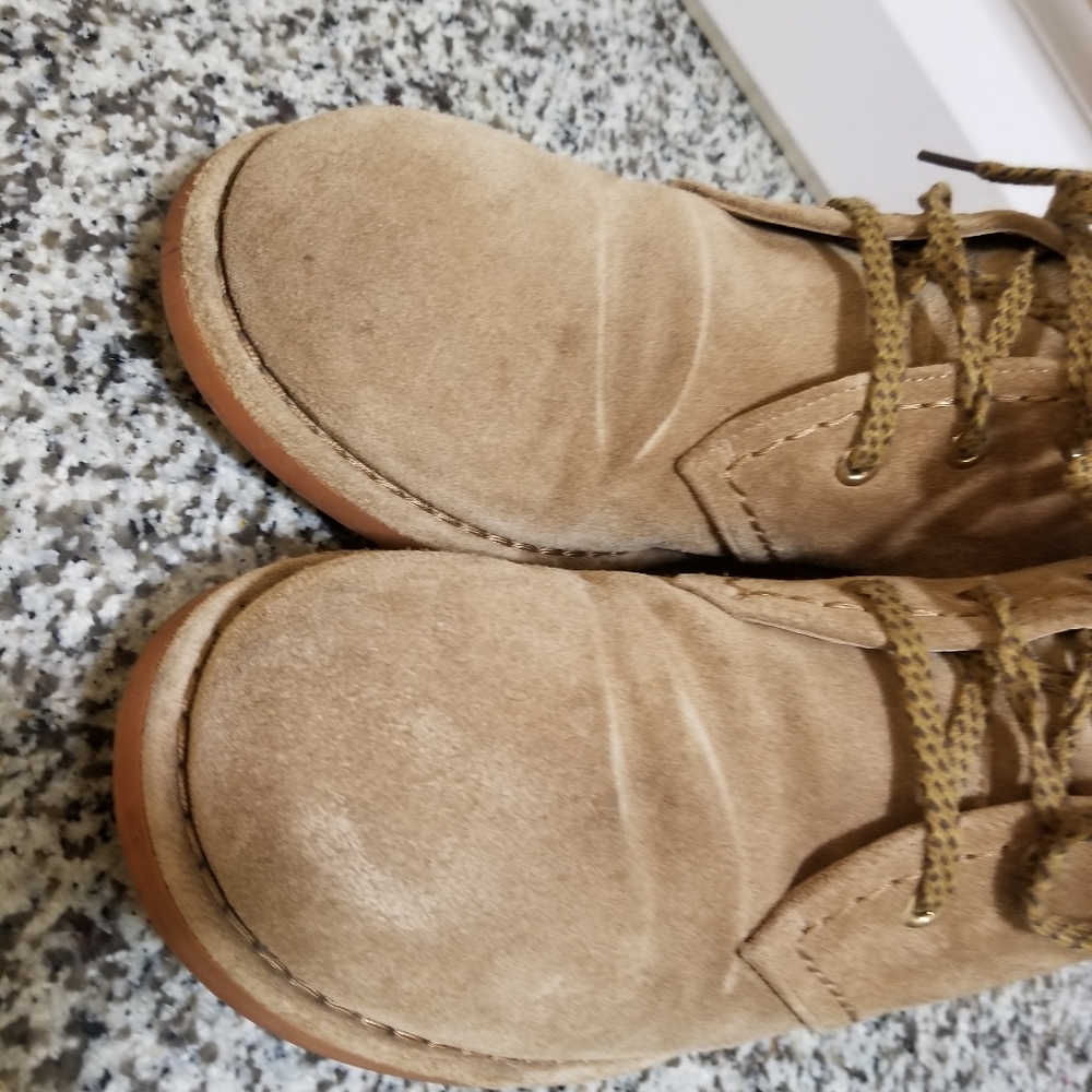 HOSTPICK!!! CHANEL suede CC logo lace up High-tops - Picture 15 of 16